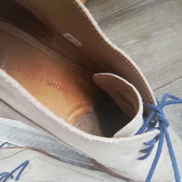 J Brand Suede Desert Boot with Brogue Detail - Picture 7 of 9